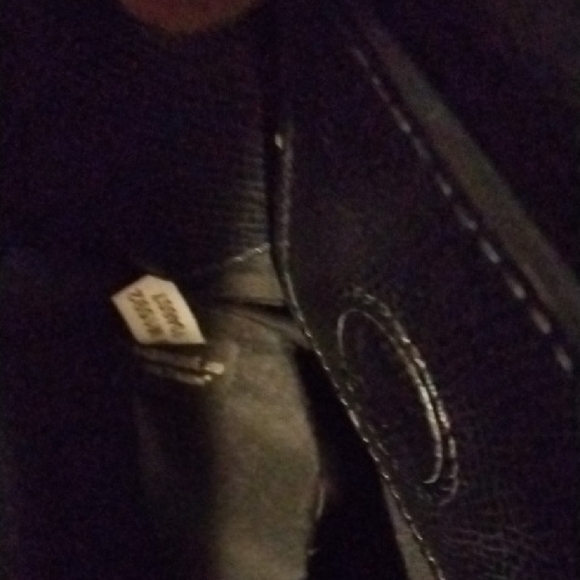 Coach Black Leather "Margot" Satchel Bag - Picture 6 of 13